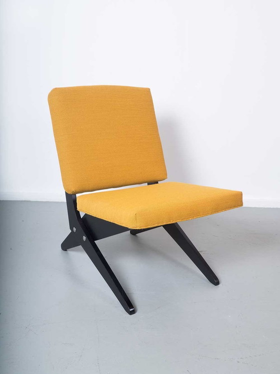 Image 1 of New Upholstered Scissor Chair FB18 - Jan van Grunsven - Pastoe