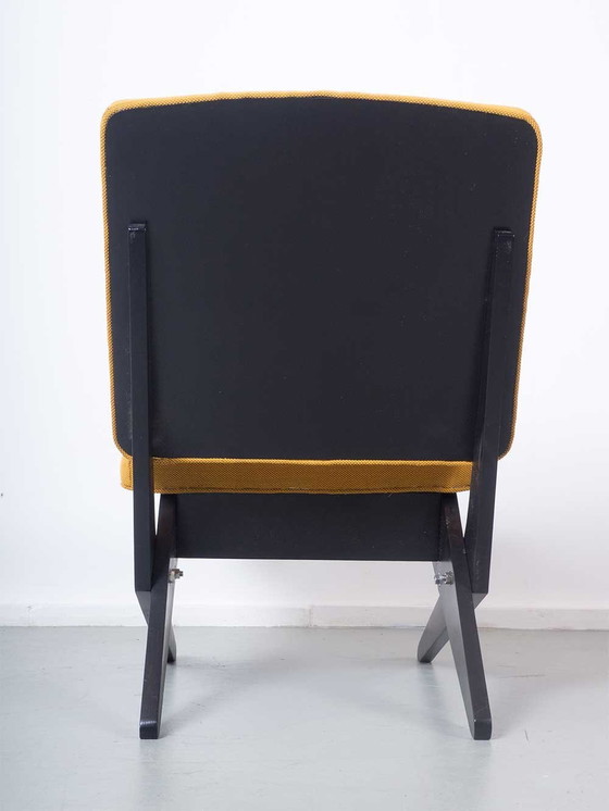 Image 1 of New Upholstered Scissor Chair FB18 - Jan van Grunsven - Pastoe