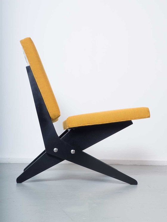 Image 1 of New Upholstered Scissor Chair FB18 - Jan van Grunsven - Pastoe