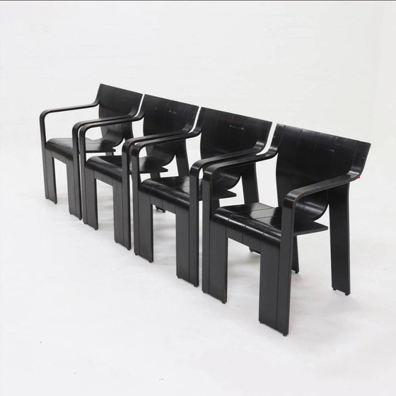 Image 1 of 5X Castelijn Dining Chair By Gijs Bakker
