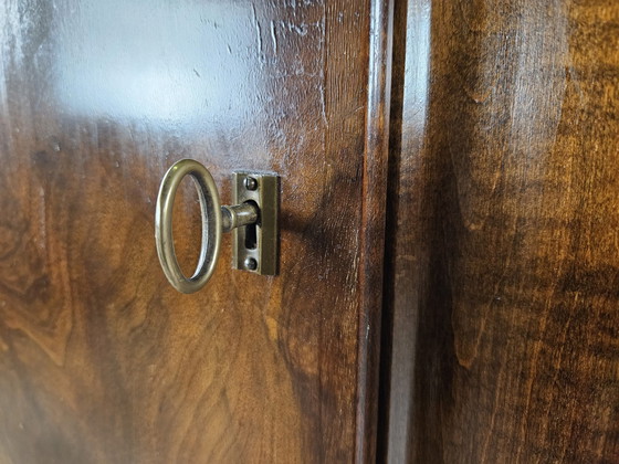 Image 1 of Art Deco Sideboard In Walnut Burl