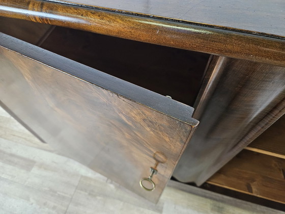 Image 1 of Art Deco Sideboard In Walnut Burl