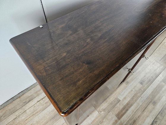 Image 1 of Art Deco Sideboard In Walnut Burl