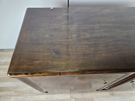 Image 1 of Art Deco Sideboard In Walnut Burl