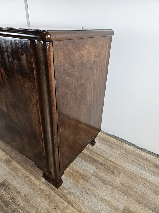 Image 1 of Art Deco Sideboard In Walnut Burl