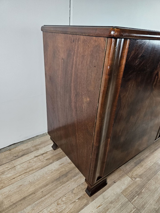 Image 1 of Art Deco Sideboard In Walnut Burl