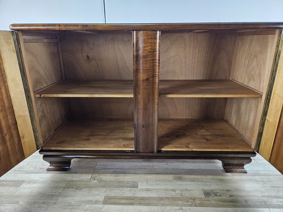 Image 1 of Art Deco Sideboard In Walnut Burl