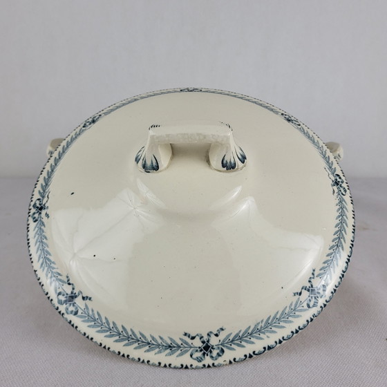 Image 1 of Choisy Le Roi Boulenger earthenware tureen Chinon model