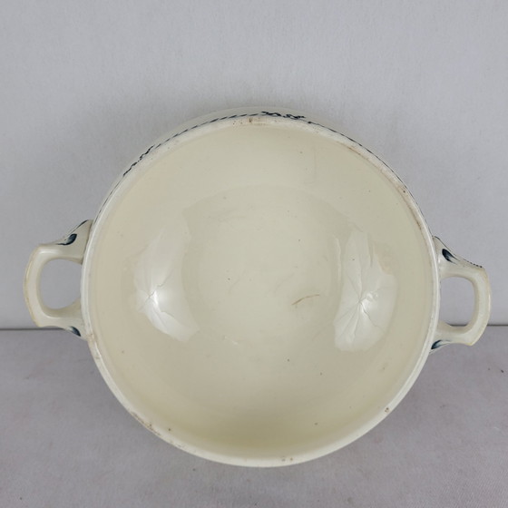 Image 1 of Choisy Le Roi Boulenger earthenware tureen Chinon model