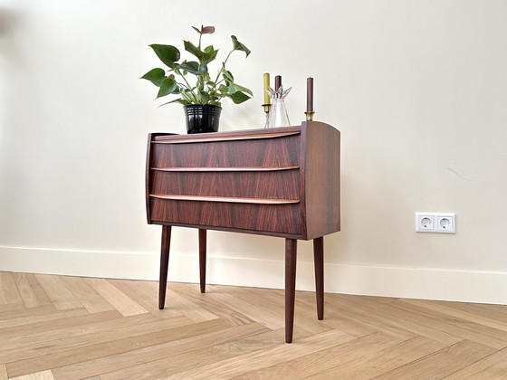 Image 1 of Vintage Chest of Drawers Rosewood Sideboard Denmark