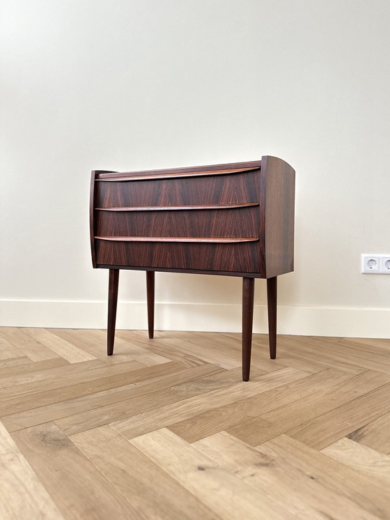 Image 1 of Vintage Chest of Drawers Rosewood Sideboard Denmark