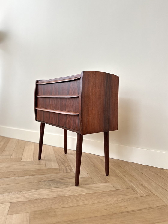 Image 1 of Vintage Chest of Drawers Rosewood Sideboard Denmark