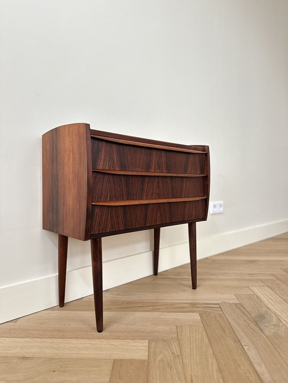 Image 1 of Vintage Chest of Drawers Rosewood Sideboard Denmark