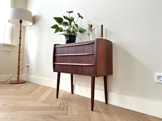 Image 1 of Vintage Chest of Drawers Rosewood Sideboard Denmark