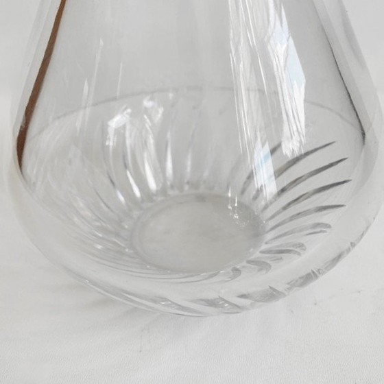 Image 1 of Vintage crystal decanter glass