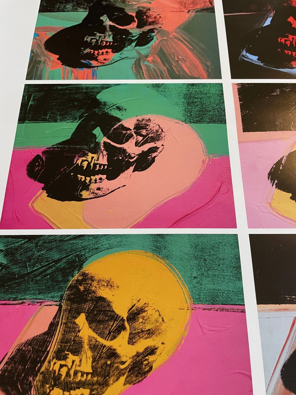 Andy・Warhol アートフレーム スカル・ドルのArt ACME社 Andy・Warhol アートフレーム スカル・ドルのArt ACME社 再入荷