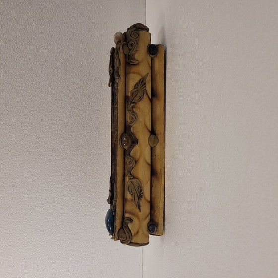 Image 1 of Bruciatore di incenso in legno di bambù vintage