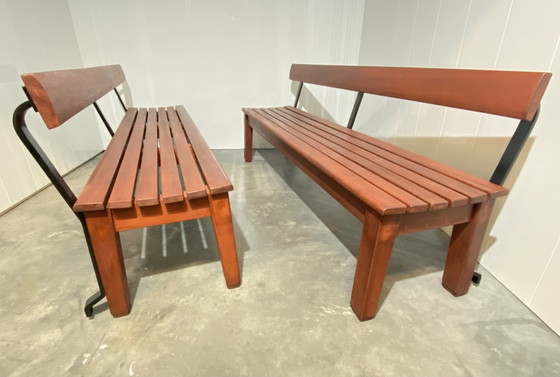 Image 1 of Vintage Garden Or Conservatory Benches