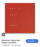 Pannello frontale Qlocktwo