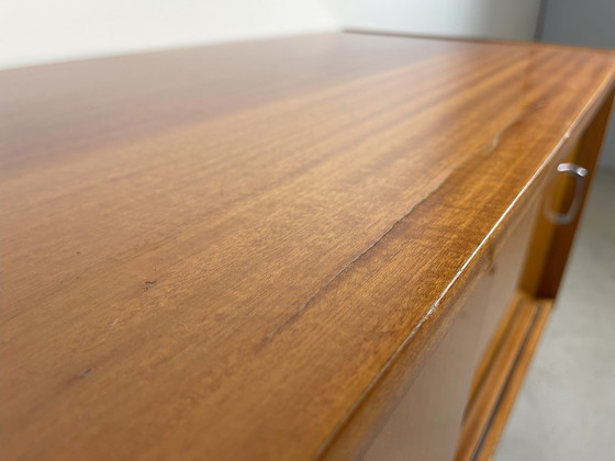 Image 1 of Sideboard Mahogany High Gloss Scandinavian Style