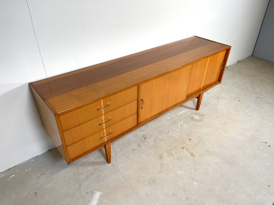 Image 1 of Sideboard Mahogany High Gloss Scandinavian Style