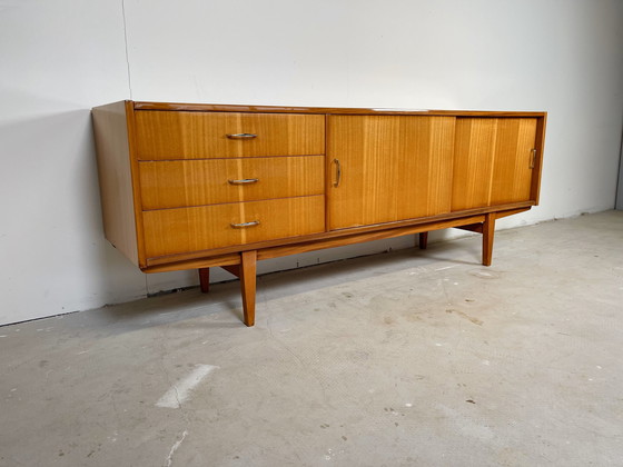 Image 1 of Sideboard Mahogany High Gloss Scandinavian Style