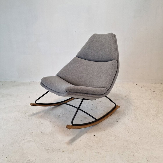 Image 1 of Vintage metal and fabric chair by Geoffrey Harcourt for Artifort, 1960