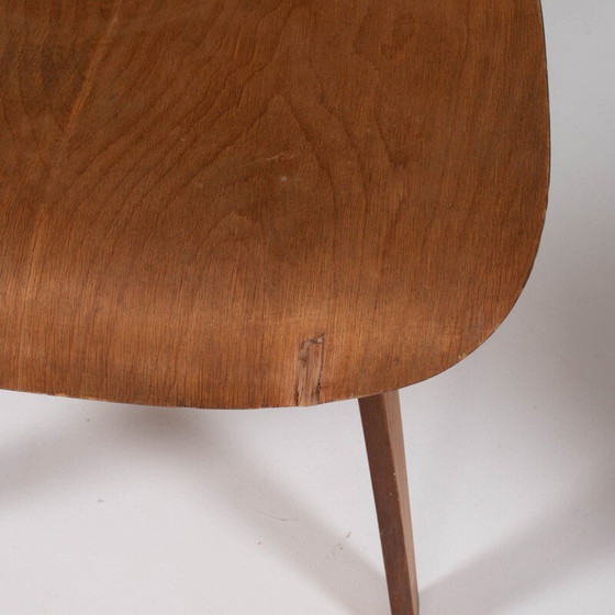 Image 1 of Pair of vintage DCW dining chairs by Charles & Ray Eames, 1950s