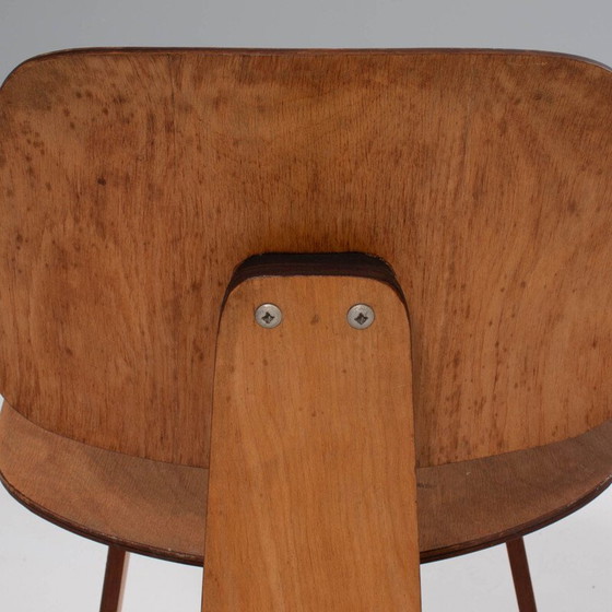 Image 1 of Pair of vintage DCW dining chairs by Charles & Ray Eames, 1950s
