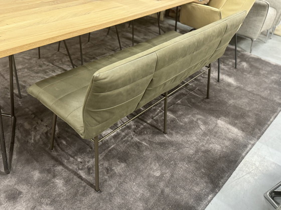 Image 1 of Label Cocoon Dining Bench Water Buffalo Leather