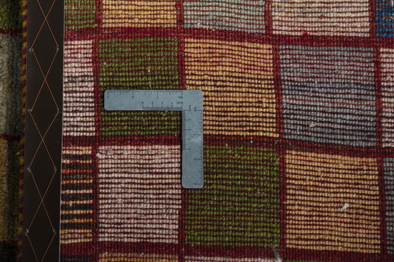 Image 1 of Alfombra nómada Gabbeh anudada a mano – 195 x 91 cm