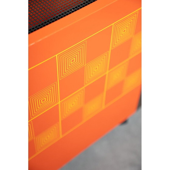 Image 1 of Vintage plastic and aluminum electric stove for Olympique, Italy 1970