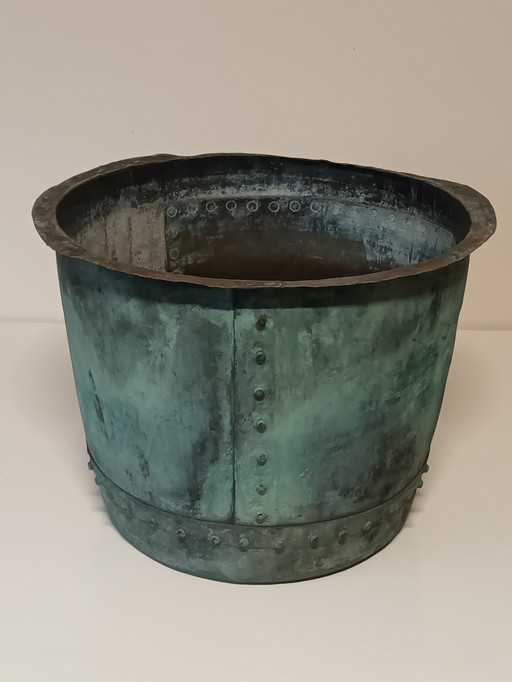 19th Century Copper Plant Pot