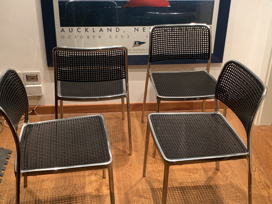 Image 1 of Kartell Chairs Set (6 Items) Audrey By Piero Lissoni