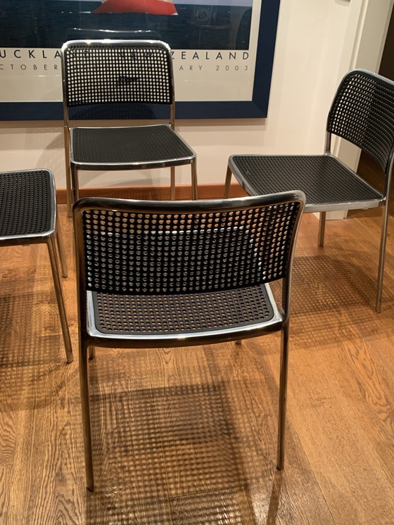 Image 1 of Kartell Chairs Set (6 Items) Audrey By Piero Lissoni