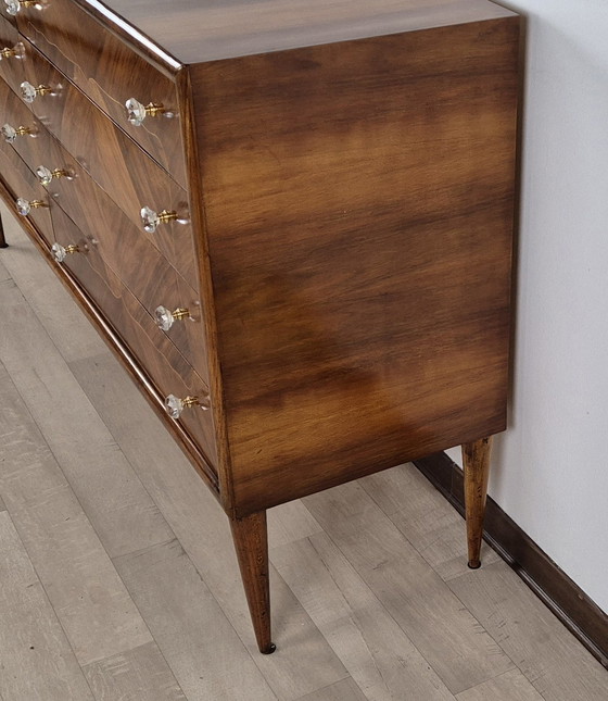 Image 1 of Milanese Art Deco Chest Of Drawers