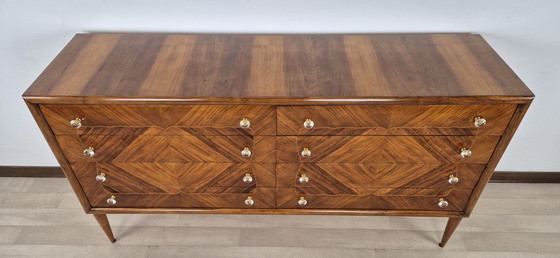 Image 1 of Milanese Art Deco Chest Of Drawers