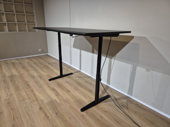 Image 1 of Vitra Tyde Desk - Adjustable - Black - Plastic - Design