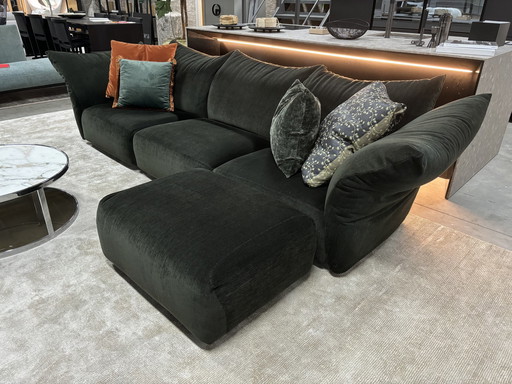 Edra " Standard " Modular Sofa 280-312Cm + Pouf 80X60Cm