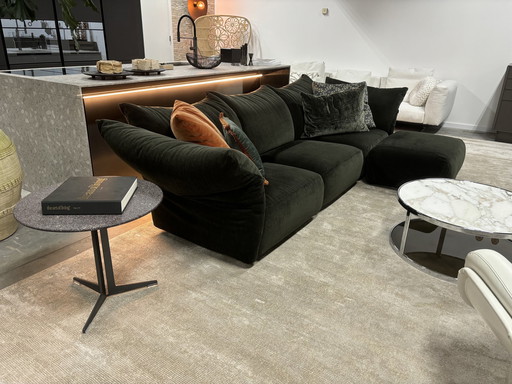 Edra " Standard " Modular Sofa 280-312Cm + Pouf 80X60Cm