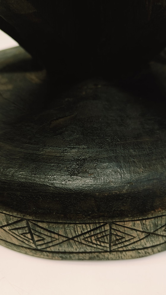 Image 1 of Old African Chair Stool