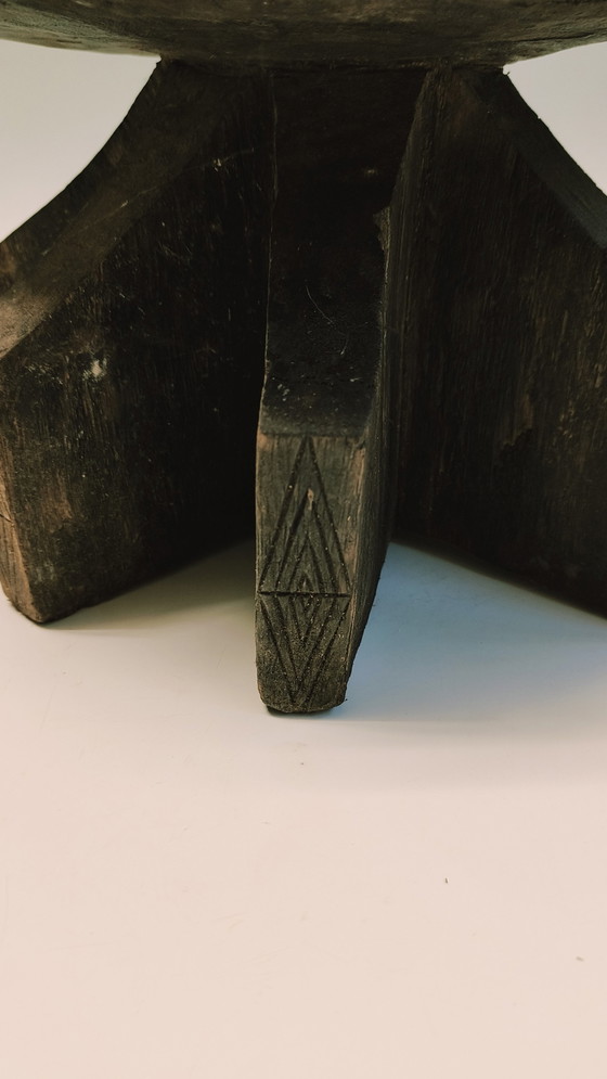 Image 1 of Old African Chair Stool