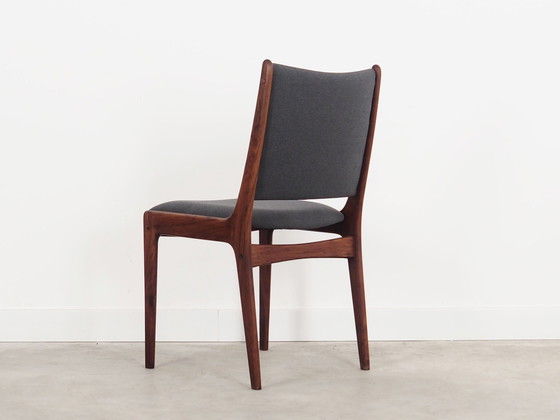 Image 1 of Set Of Six Rosewood Chairs, Danish Design, 1960S, Designer: Johannes Andersen