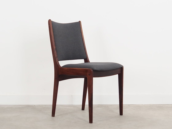 Image 1 of Set Of Six Rosewood Chairs, Danish Design, 1960S, Designer: Johannes Andersen