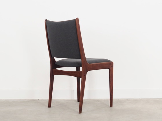 Image 1 of Set Of Six Rosewood Chairs, Danish Design, 1960S, Designer: Johannes Andersen