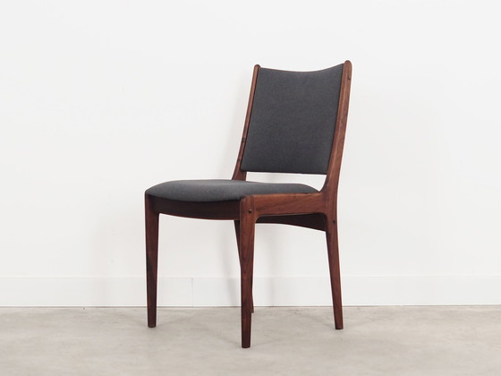 Image 1 of Set Of Six Rosewood Chairs, Danish Design, 1960S, Designer: Johannes Andersen