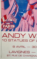 Andy Warhol - 10 statues of liberty - 1986