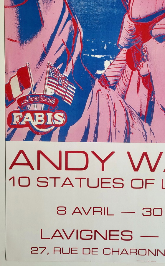 Image 1 of Andy Warhol - 10 statues de la liberté - 1986