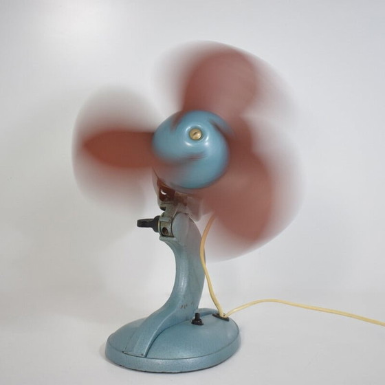 Image 1 of Vintage rotary fan with soft fins, 1960