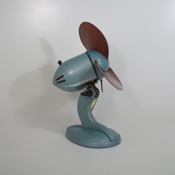 Image 1 of Vintage rotary fan with soft fins, 1960